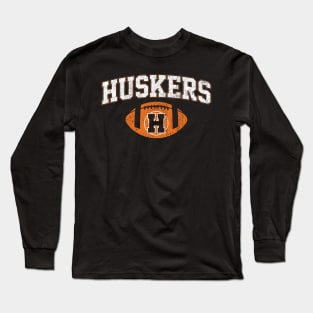 Haddonfield Huskers Football Long Sleeve T-Shirt